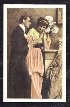 Postcard “de eerste kennismaking”